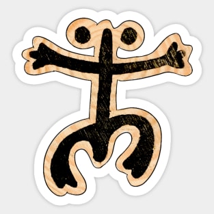 Puerto Rico Coqui Taino Symbol Sticker